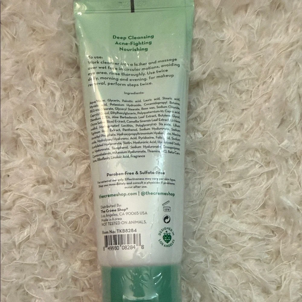 The crème shop Double Cleanse Daily Cleanser + Makeup Remover - - Picture 2 of 2